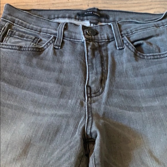 Flying Monkey Grey/Black Stretch Skinny Jeans - Picture 3 of 8